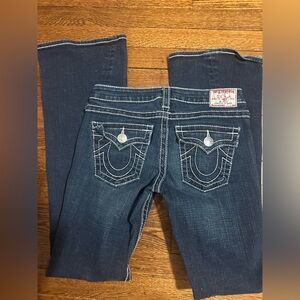 Women's true religion low rise jeans